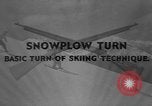 Image of skiing United States USA, 1941, second 1 stock footage video 65675076389