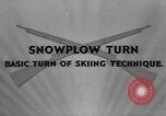 Image of skiing United States USA, 1941, second 3 stock footage video 65675076389