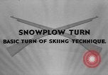 Image of skiing United States USA, 1941, second 5 stock footage video 65675076389