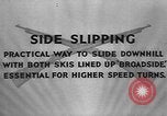 Image of skiing United States USA, 1941, second 10 stock footage video 65675076391
