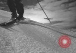 Image of skiing United States USA, 1941, second 33 stock footage video 65675076391