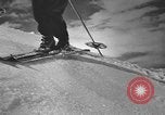 Image of skiing United States USA, 1941, second 61 stock footage video 65675076391
