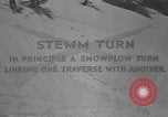 Image of skiing United States USA, 1941, second 1 stock footage video 65675076392