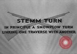 Image of skiing United States USA, 1941, second 4 stock footage video 65675076392