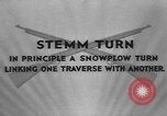 Image of skiing United States USA, 1941, second 5 stock footage video 65675076392