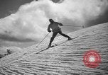 Image of skiing United States USA, 1941, second 58 stock footage video 65675076392