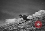 Image of skiing United States USA, 1941, second 38 stock footage video 65675076394