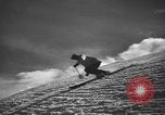 Image of skiing United States USA, 1941, second 40 stock footage video 65675076394