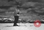 Image of skiing United States USA, 1941, second 22 stock footage video 65675076395
