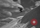 Image of skiing United States USA, 1941, second 35 stock footage video 65675076395