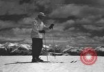 Image of skiing United States USA, 1941, second 41 stock footage video 65675076395