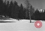 Image of skiing United States USA, 1942, second 8 stock footage video 65675076397