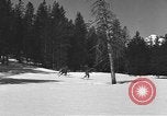 Image of skiing United States USA, 1942, second 9 stock footage video 65675076397