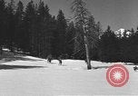 Image of skiing United States USA, 1942, second 10 stock footage video 65675076397