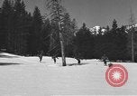 Image of skiing United States USA, 1942, second 12 stock footage video 65675076397