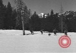 Image of skiing United States USA, 1942, second 14 stock footage video 65675076397