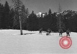 Image of skiing United States USA, 1942, second 15 stock footage video 65675076397