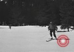Image of skiing United States USA, 1942, second 44 stock footage video 65675076397