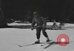 Image of skiing United States USA, 1942, second 45 stock footage video 65675076397