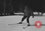 Image of skiing United States USA, 1942, second 46 stock footage video 65675076397