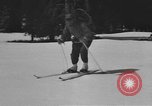 Image of skiing United States USA, 1942, second 48 stock footage video 65675076397