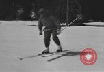Image of skiing United States USA, 1942, second 50 stock footage video 65675076397