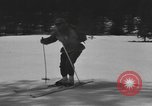 Image of skiing United States USA, 1942, second 53 stock footage video 65675076397