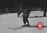 Image of skiing United States USA, 1942, second 58 stock footage video 65675076397