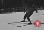 Image of skiing United States USA, 1942, second 59 stock footage video 65675076397