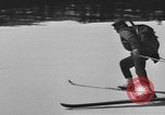 Image of skiing United States USA, 1942, second 60 stock footage video 65675076397