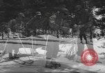 Image of skiing United States USA, 1942, second 1 stock footage video 65675076398