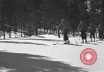 Image of skiing United States USA, 1942, second 3 stock footage video 65675076398