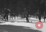 Image of skiing United States USA, 1942, second 8 stock footage video 65675076398