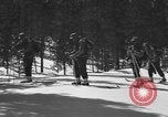Image of skiing United States USA, 1942, second 10 stock footage video 65675076398