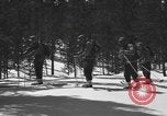 Image of skiing United States USA, 1942, second 11 stock footage video 65675076398