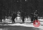 Image of skiing United States USA, 1942, second 22 stock footage video 65675076398