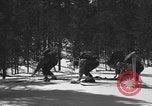 Image of skiing United States USA, 1942, second 33 stock footage video 65675076398