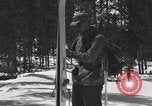 Image of skiing United States USA, 1942, second 42 stock footage video 65675076398