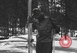 Image of skiing United States USA, 1942, second 58 stock footage video 65675076398