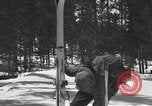 Image of skiing United States USA, 1942, second 59 stock footage video 65675076398