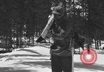 Image of skiing United States USA, 1942, second 62 stock footage video 65675076398