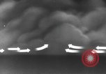 Image of Sketch of forecast hurricane track Caribbean, 1951, second 5 stock footage video 65675076422