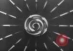 Image of Sketch of forecast hurricane track Caribbean, 1951, second 20 stock footage video 65675076422