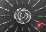 Image of Sketch of forecast hurricane track Caribbean, 1951, second 22 stock footage video 65675076422