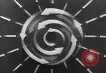 Image of Sketch of forecast hurricane track Caribbean, 1951, second 29 stock footage video 65675076422