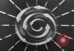 Image of Sketch of forecast hurricane track Caribbean, 1951, second 32 stock footage video 65675076422