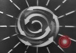 Image of Sketch of forecast hurricane track Caribbean, 1951, second 34 stock footage video 65675076422
