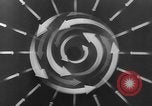 Image of Sketch of forecast hurricane track Caribbean, 1951, second 35 stock footage video 65675076422