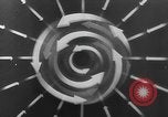 Image of Sketch of forecast hurricane track Caribbean, 1951, second 36 stock footage video 65675076422