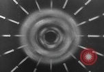 Image of Sketch of forecast hurricane track Caribbean, 1951, second 40 stock footage video 65675076422